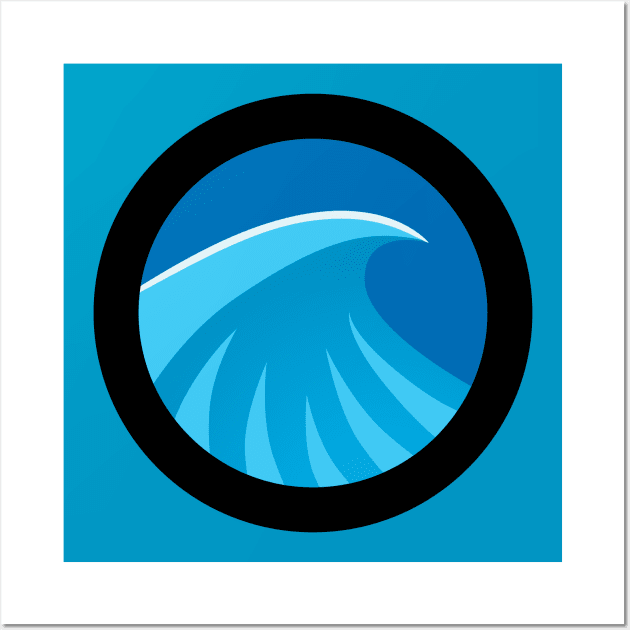 UniVersus - Water - Resource Symbol Wall Art by JascoGames